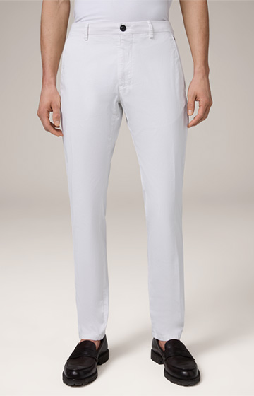 Cino Cotton Chinos in White