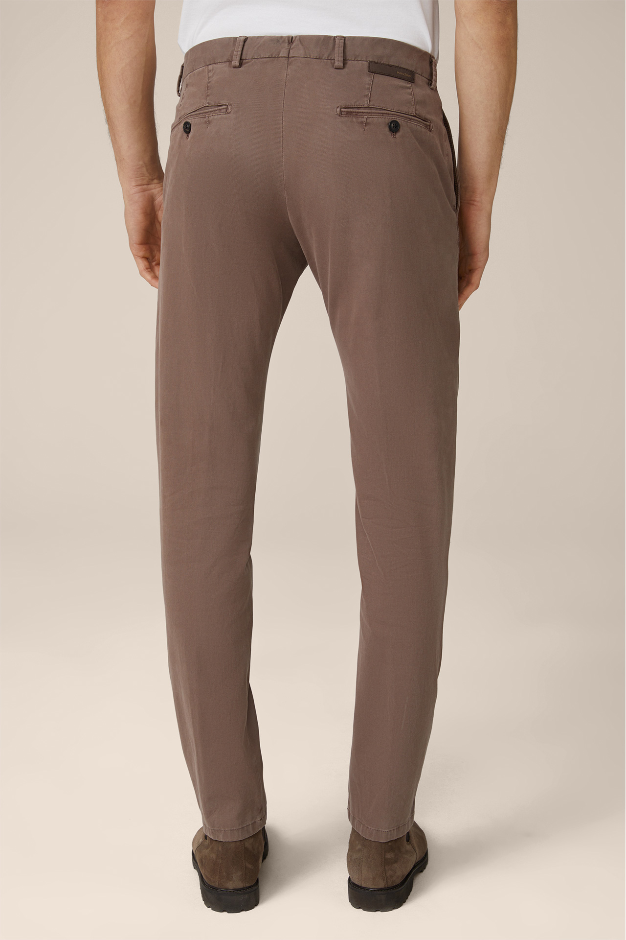 Cino Cotton Chino in Brown
