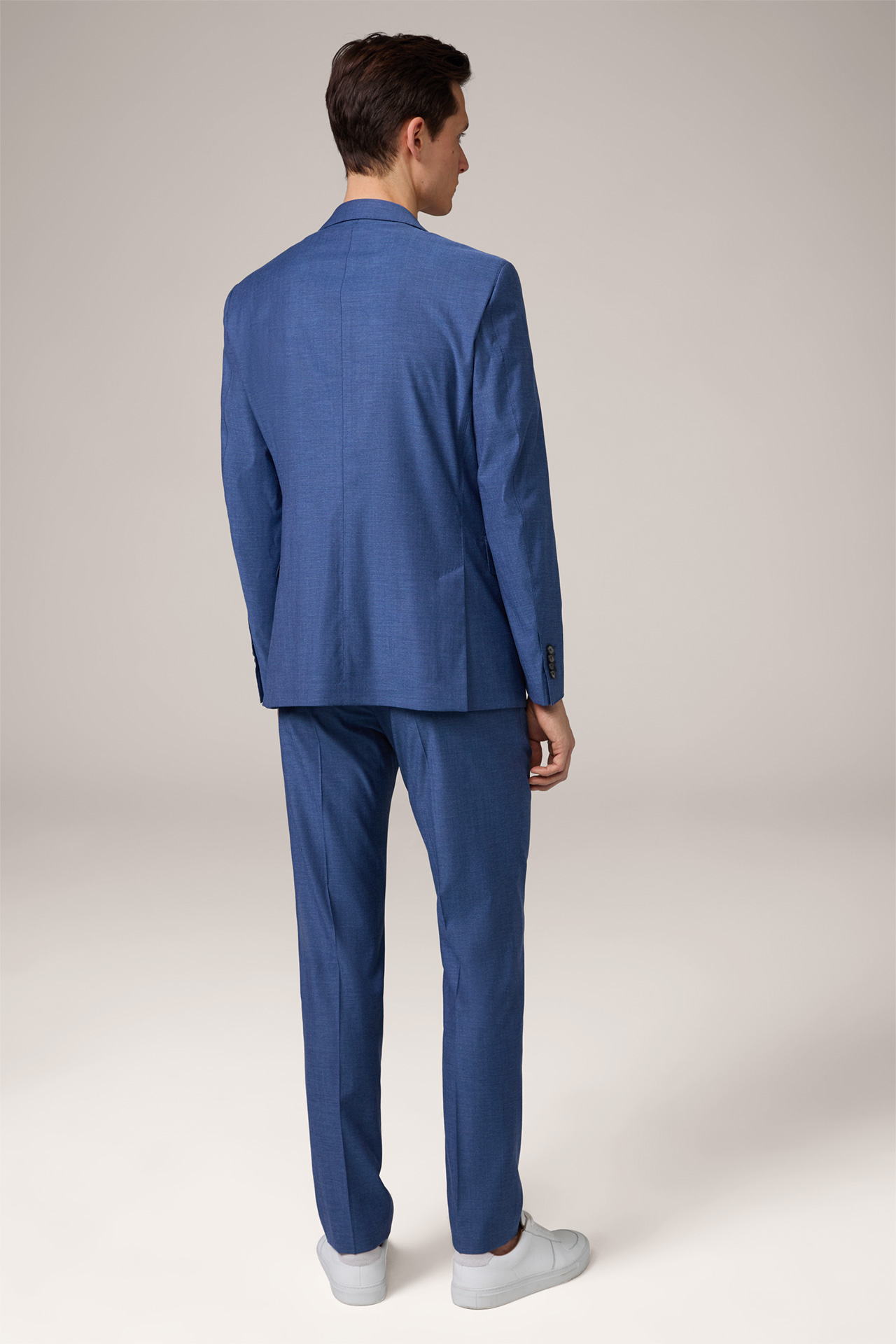Sono-Bene Virgin Wool Suit in Royal Blue