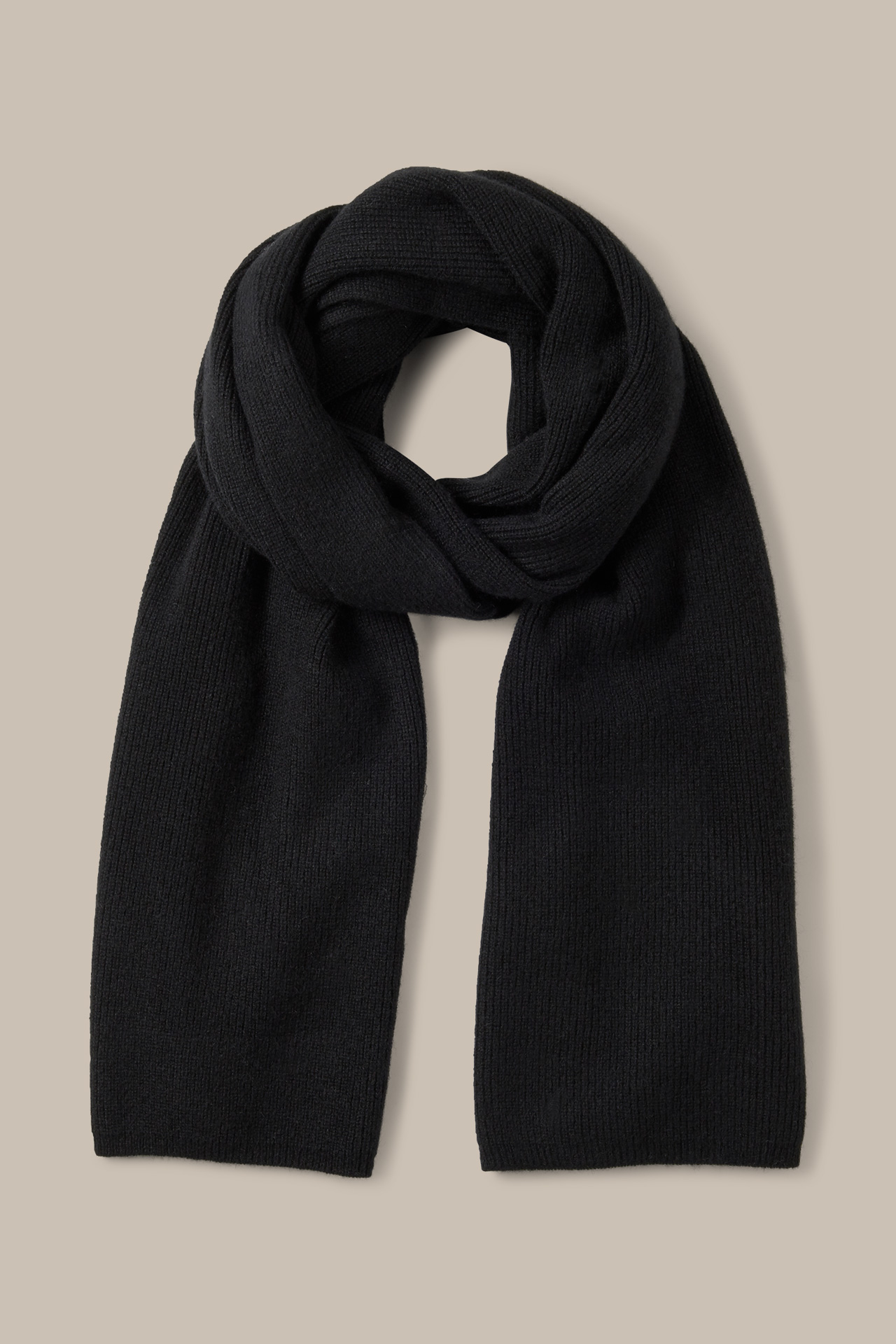 Can Cashmere Scarf in Black