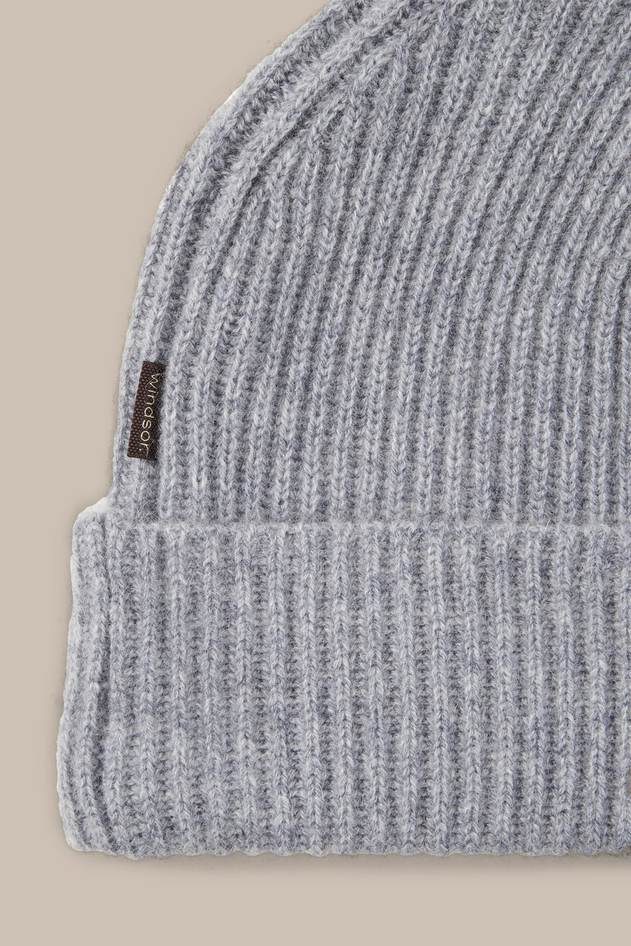 Can Cashmere Hat in mottled Grey