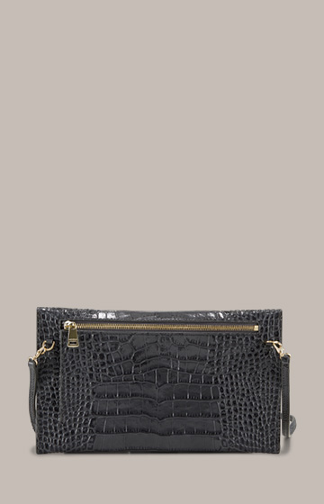 Nappa Leather Envelope Bag in Anthracite