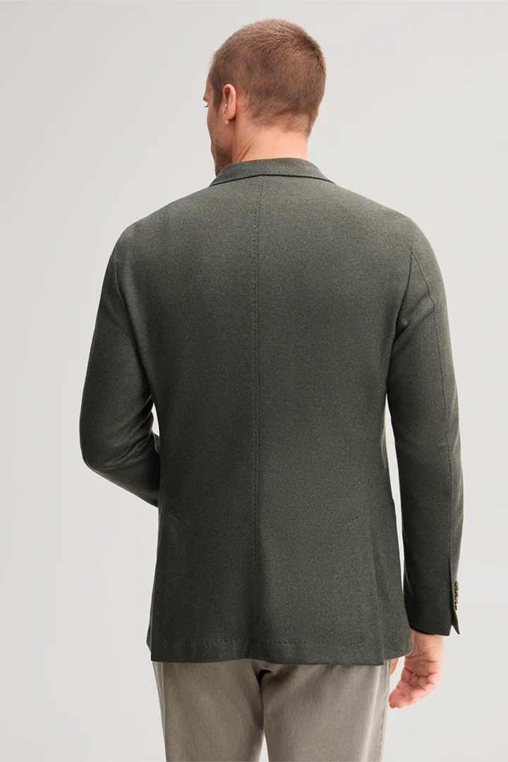 Führt zu Produktdetailseite „Cashmere-Sakko in Oliv"