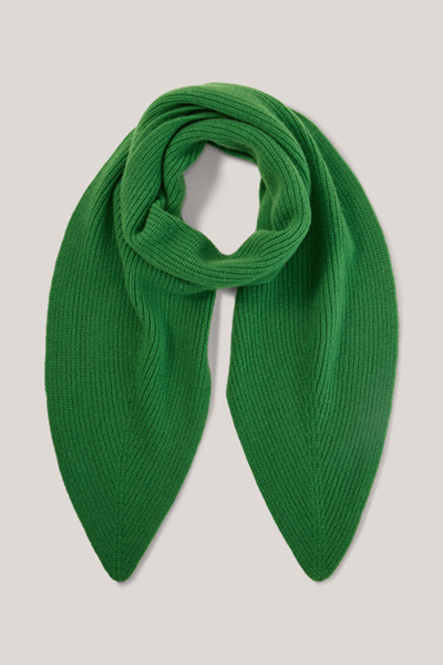 Führt zu Produktdetailseite „Cashmere-Schal in Grün"
