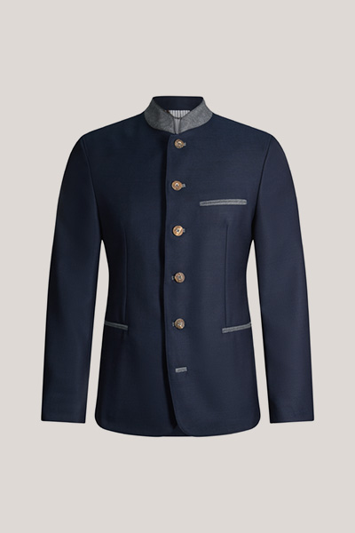 Leads to product detail page "windsor x CocoVero jacket in dark blue"