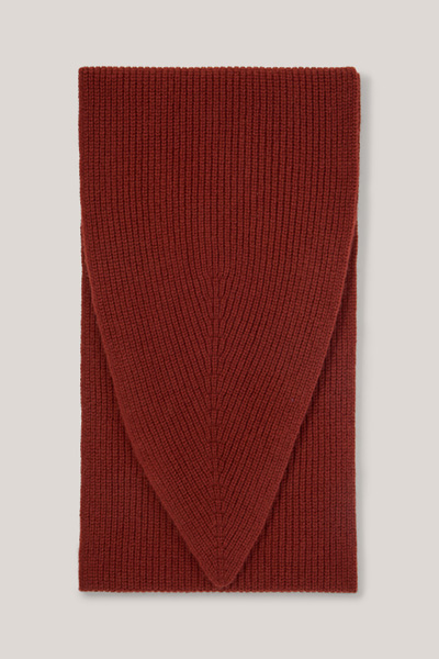 Führt zu Produktdetailseite „Cashmere-Schal in Dunkelrot"