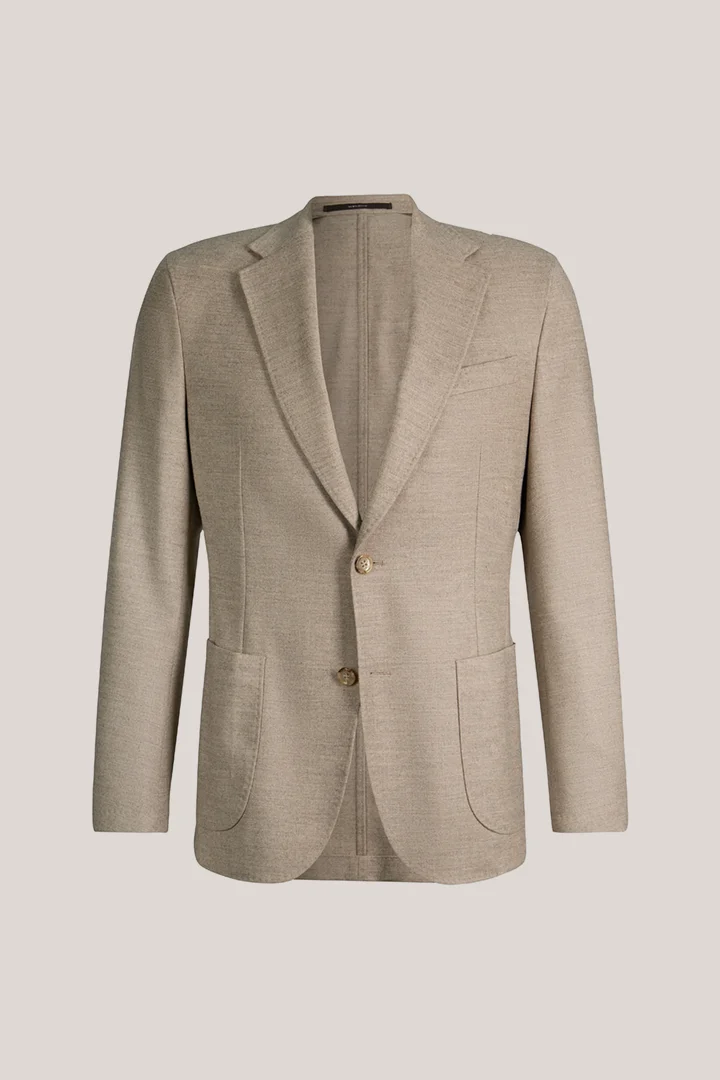 windsor. présente le produit Veste modulable en laine mélangée et cachemire, couleur beige de la catégorie Vestes modulaires en visuel détouré