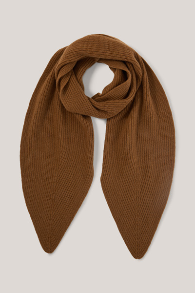 Führt zu Produktdetailseite „Cashmere-Schal in Caramel"