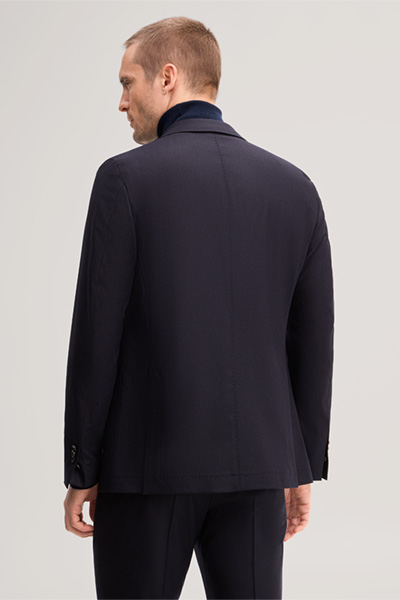 Führt zu Produktdetailseite „Wollmix-Baukasten-Sakko in Navy"