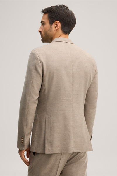 Mène à la page produit « Veste modulable en laine mélangée et cachemire, couleur beige »
