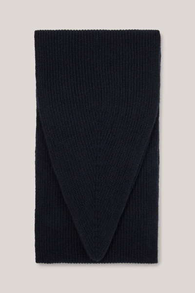 Führt zu Produktdetailseite „Cashmere-Schal in Navy"