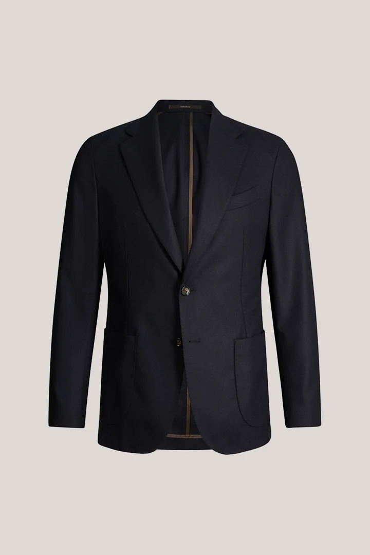 Wollmix-Baukasten-Sakko in Navy