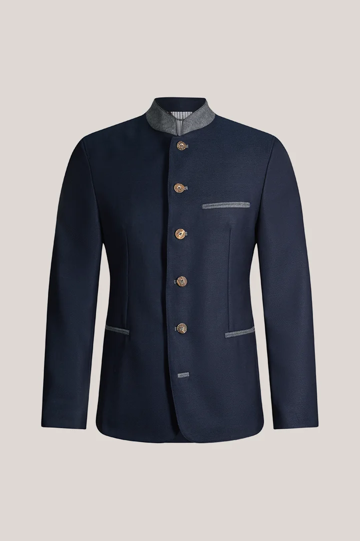 Leads to product detail page "windsor x CocoVero jacket in dark blue"