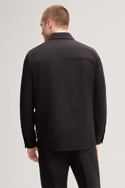 Führt zu Produktdetailseite „Schurwollmix-Baukasten-Shirtjacket in Braun"