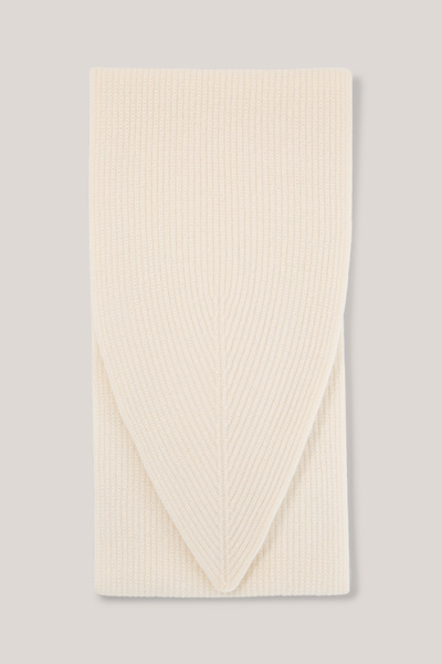 Führt zu Produktdetailseite „Cashmere-Schal in Ecru"