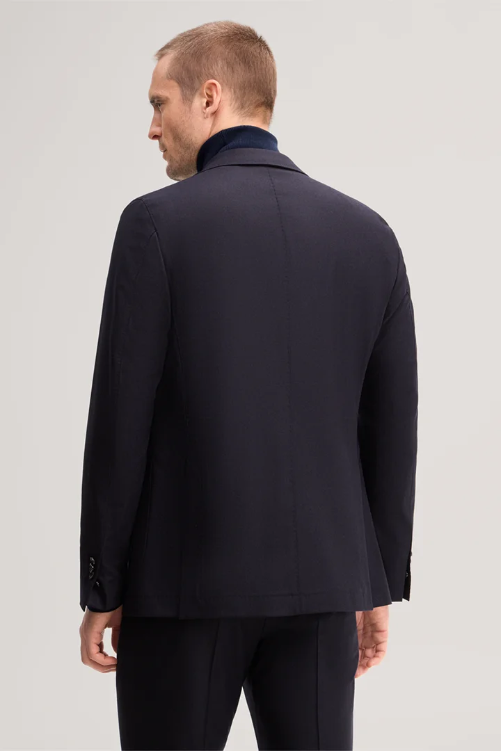 Führt zu Produktdetailseite „Wollmix-Baukasten-Sakko in Navy"