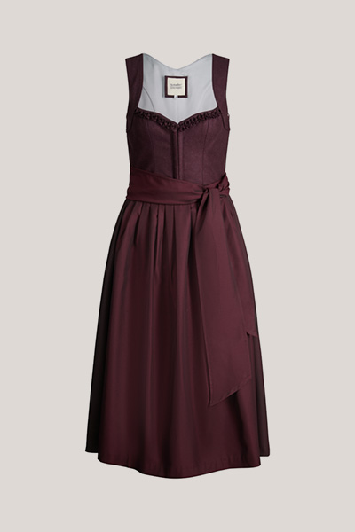 windsor x CocoVero Dirndl Annelie in Dunkelrot