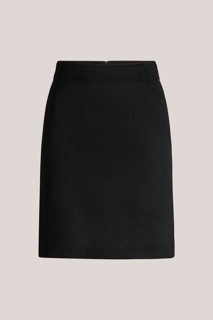 windsor. presents the product Black brushed wool kilt from the category Skirts as a cut-out