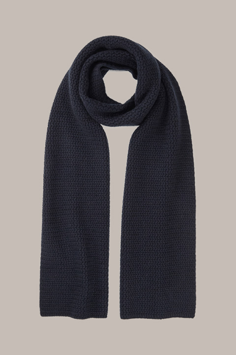 Cashmere-Schal in Navy