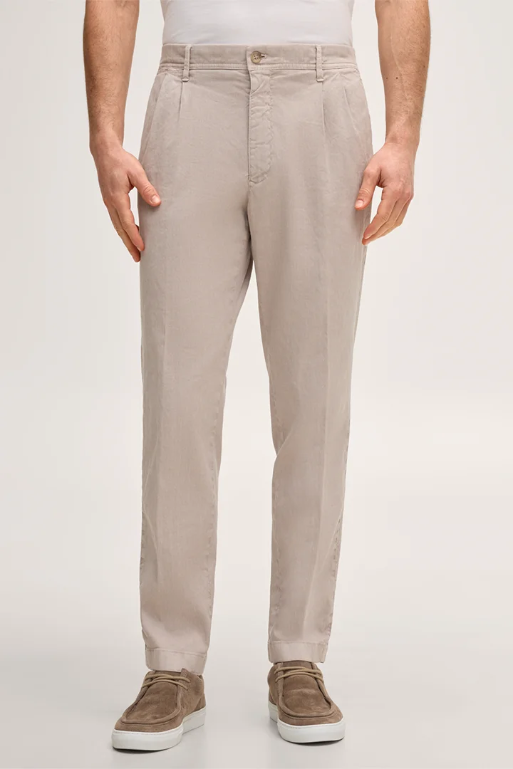 Führt zu Produktdetailseite „Leinenmix-Hose Flero mit Baumwolle in Beige"