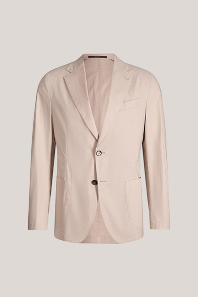 Baumwollmix-Baukasten-Sakko Buono in Beige