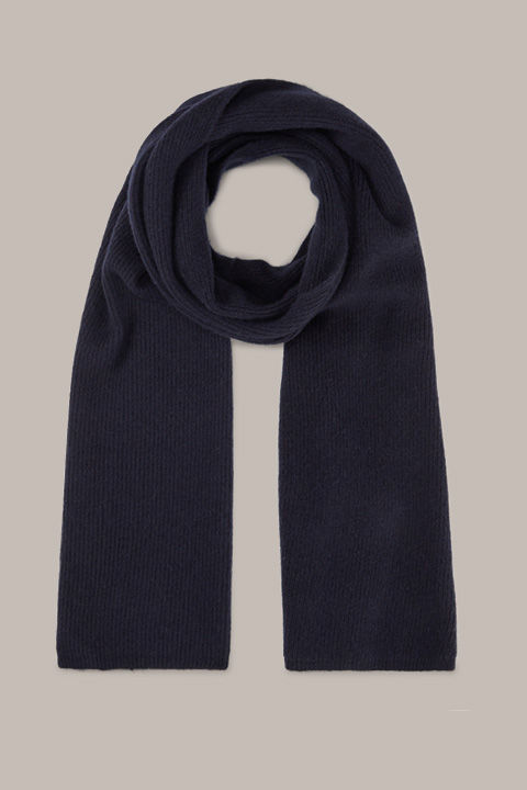 Can Cashmere Scarf in Navy