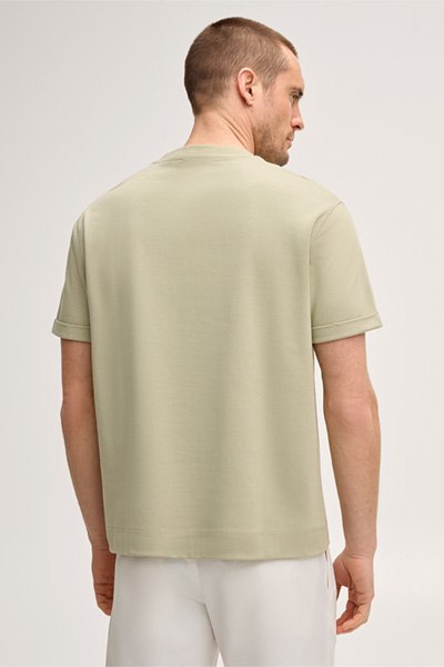 Führt zu Produktdetailseite „Baumwollmix-T-Shirt Sivo in Oliv"