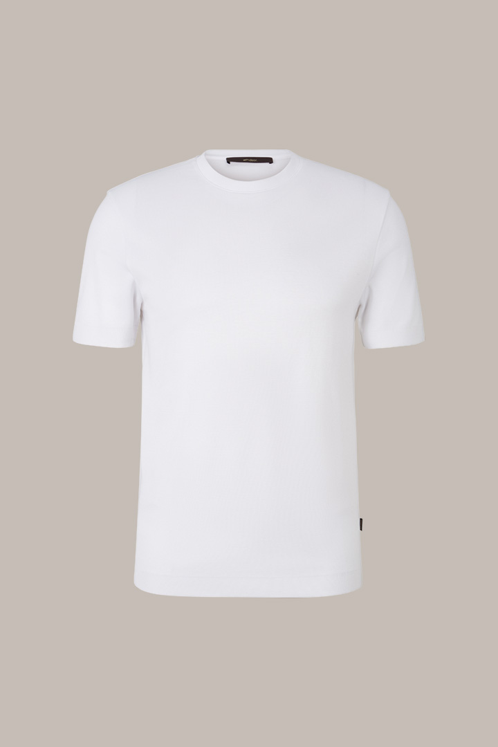 Floro Cotton T-Shirt in White