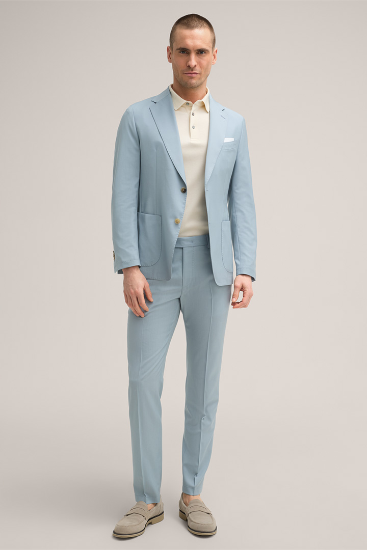 Modular Travel Suit in Light Blue