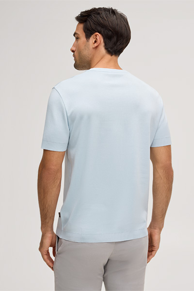 Baumwoll-T-Shirt Floro in Hellblau