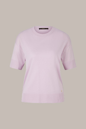 Tencel-Baumwoll T-Shirt in Flieder