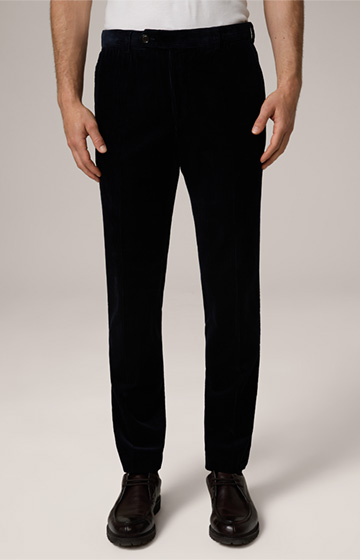 Santios Modular Corduroy Trousers in Navy