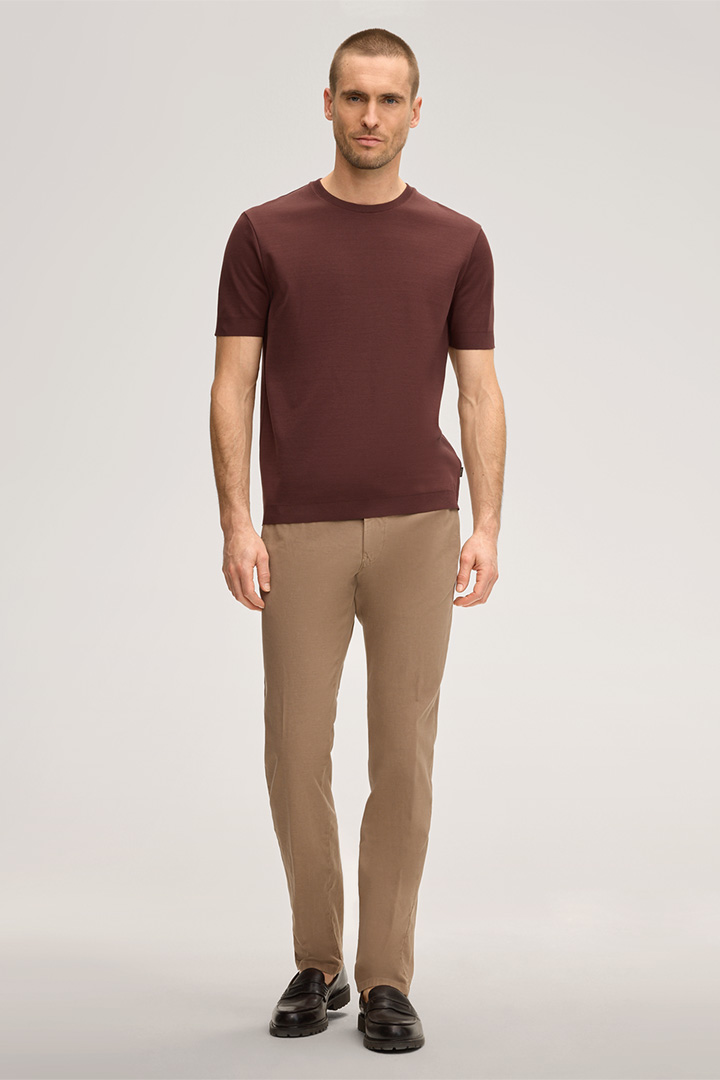 Cino Cotton Chinos in Camel