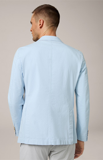 Giro Cotton-Blend Jacket in Light Blue