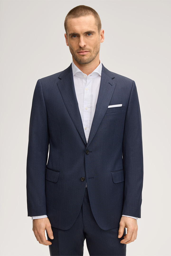 Führt zu Produktdetailseite „Schurwoll-Baukasten-Sakko Sera in Blau"