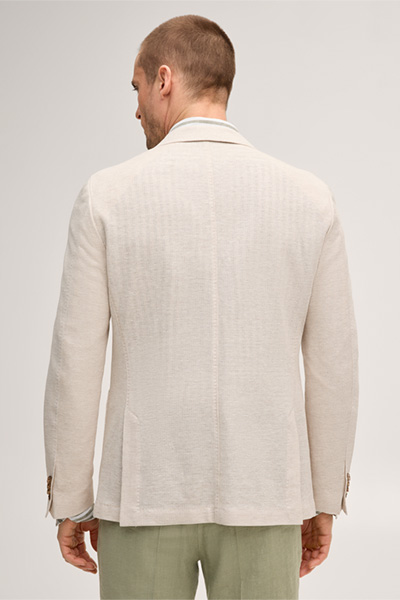 Führt zu Produktdetailseite „Leinenmix-Sakko Giro mit Baumwolle in Ecru"