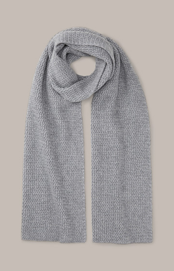 Cashmere-Schal in Grau