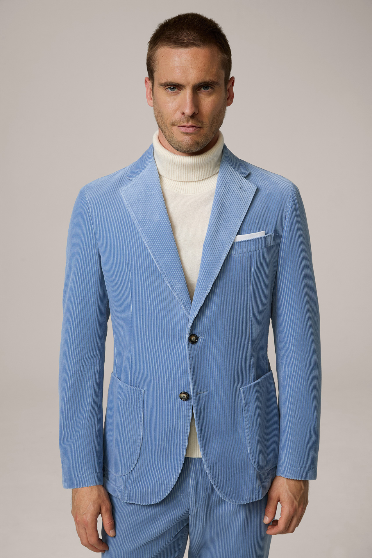 Giro Modular Corduroy Jacket in Light Blue