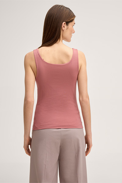 Lyocell stretch top in pink