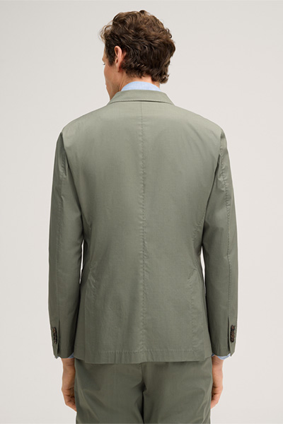 Veste croisée en coton mélangé Baristo, couleur olive