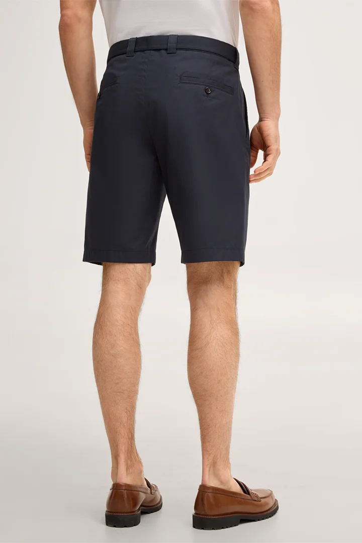 Führt zu Produktdetailseite „Baumwollmix-Shorts Scrivo in Navy"