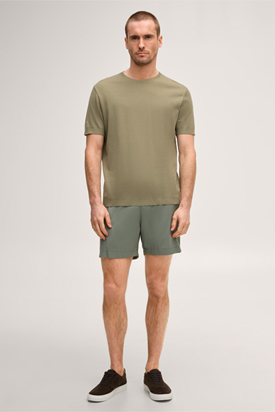 Führt zu Produktdetailseite „Baumwoll-T-Shirt Floro in Oliv"