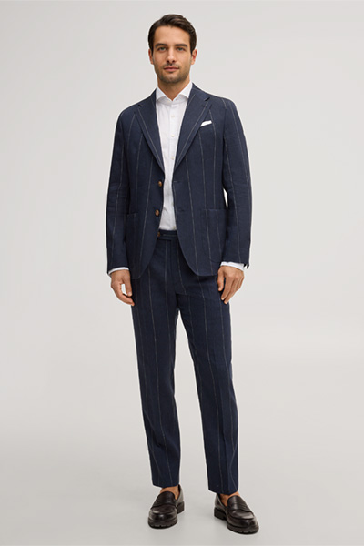 Baumwoll-Hemd Lano in Weiss