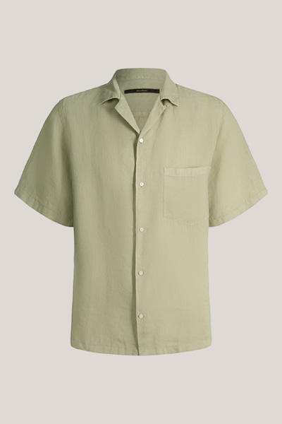 Ovada linen shirt in light green