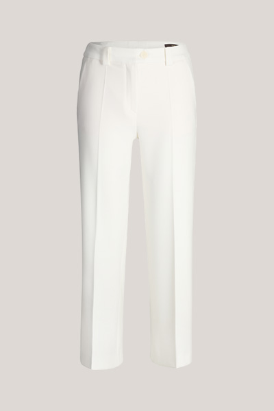 Pantalon style jupe-culotte, en écru