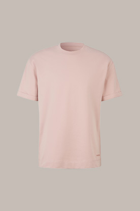 Baumwoll-T-Shirt Sevo in Altrosa