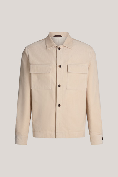 Lavoro Modular Corduroy Overshirt in Beige