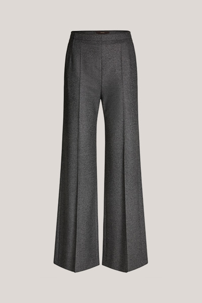 Wool Marlene Trousers in Anthracite