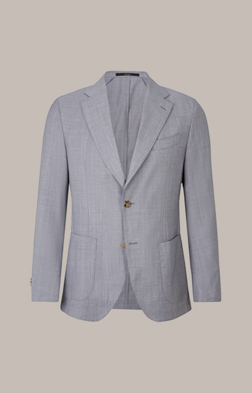 Travel-Baukasten-Sakko in Hellgrau