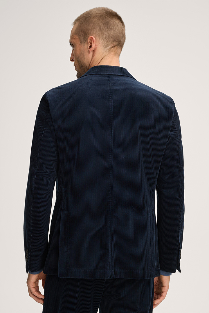 Gio Modular Corduroy Jacket in Navy